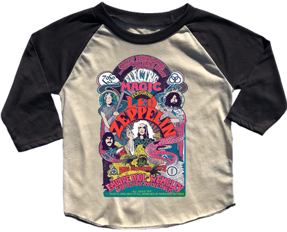 Led Zeppelin Long Sleeve Raglan Tee