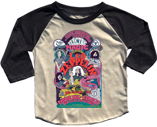 Led Zeppelin Long Sleeve Raglan Tee