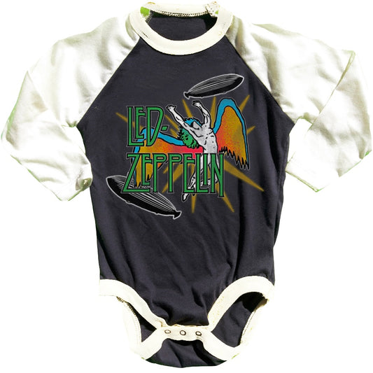 Led Zeppelin Raglan Onesie