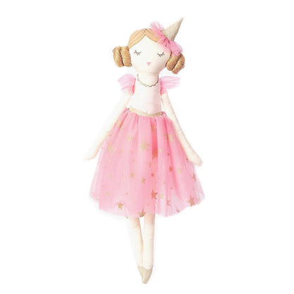 Brigitte Birthday Party Princess Doll, pink tulle dress detail