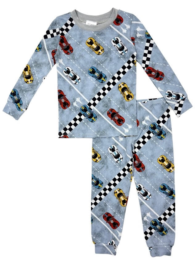 Race Cars Pajama Set