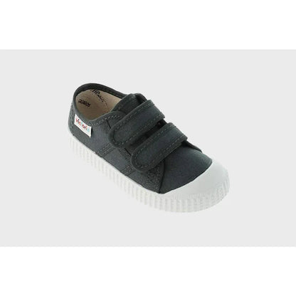 Antracita Canvas Strap Shoes